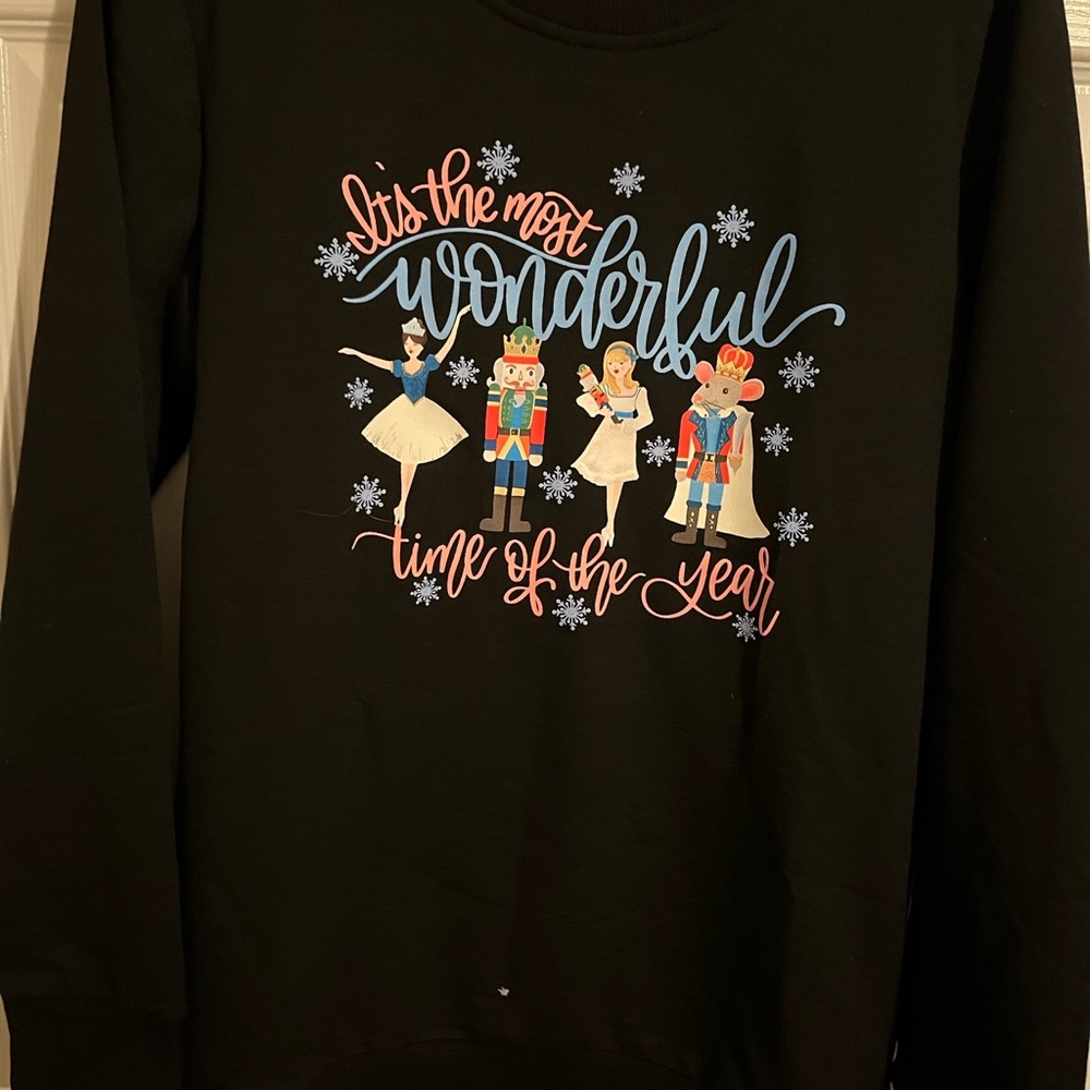 Black Holiday Long Sleeve   T-Shirt - Picture 7 of 7